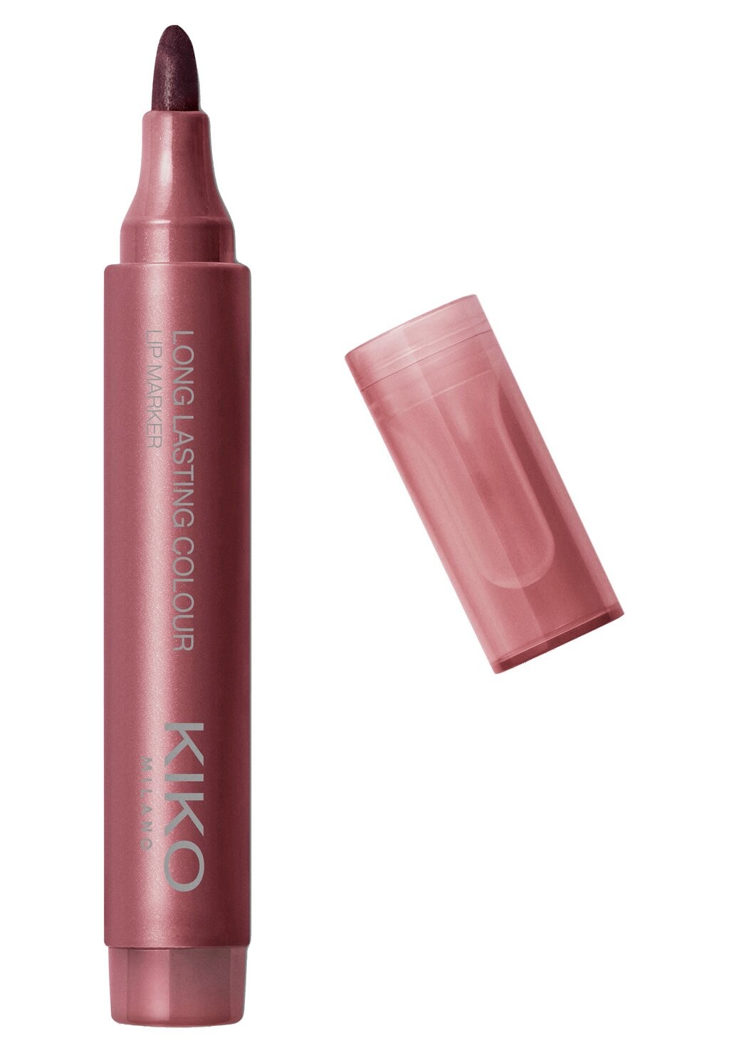Помада-маркер для губ Kiko Milano Long Lasting Colour Lip Marker, 107 - plum, 2.5 г