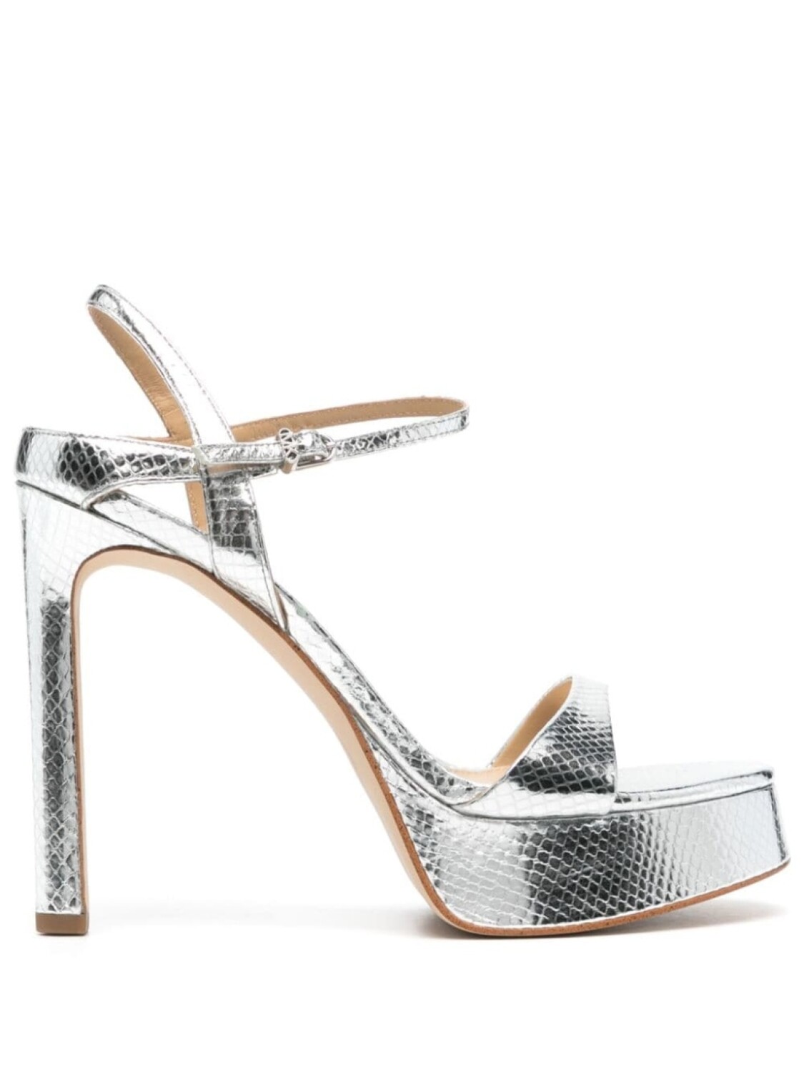 

Michael Michael Kors босоножки Amara 130 на платформе, серебристый