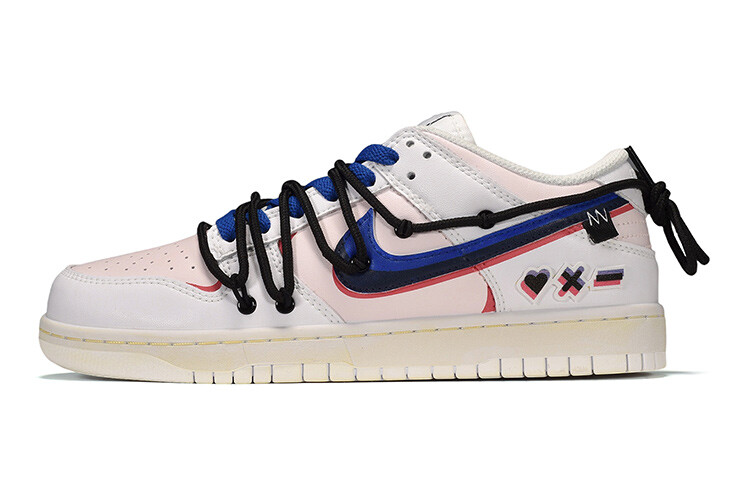 

Кроссовки Nike Dunk Skateboard Shoes Women's Low-Top Black White Pink