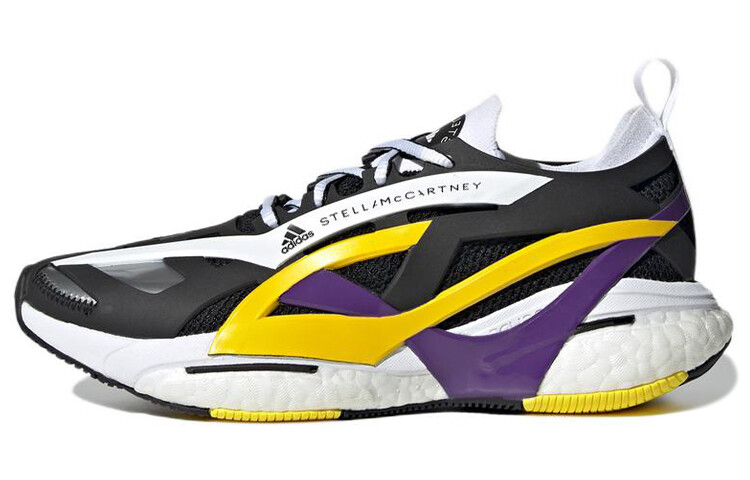 

Кроссовки adidas Solarglide Stella McCartney Core Black Active Purple Shock Yellow Women's