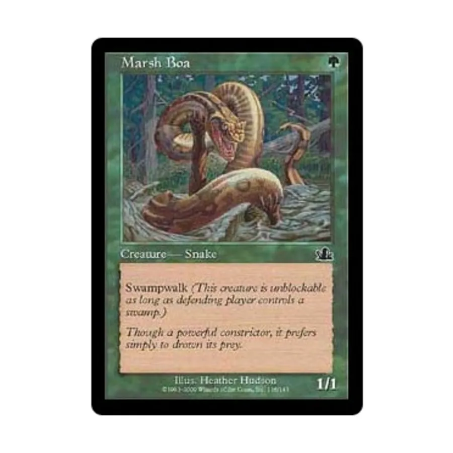 

CCG Болотный удав (К), MTG - Prophecy