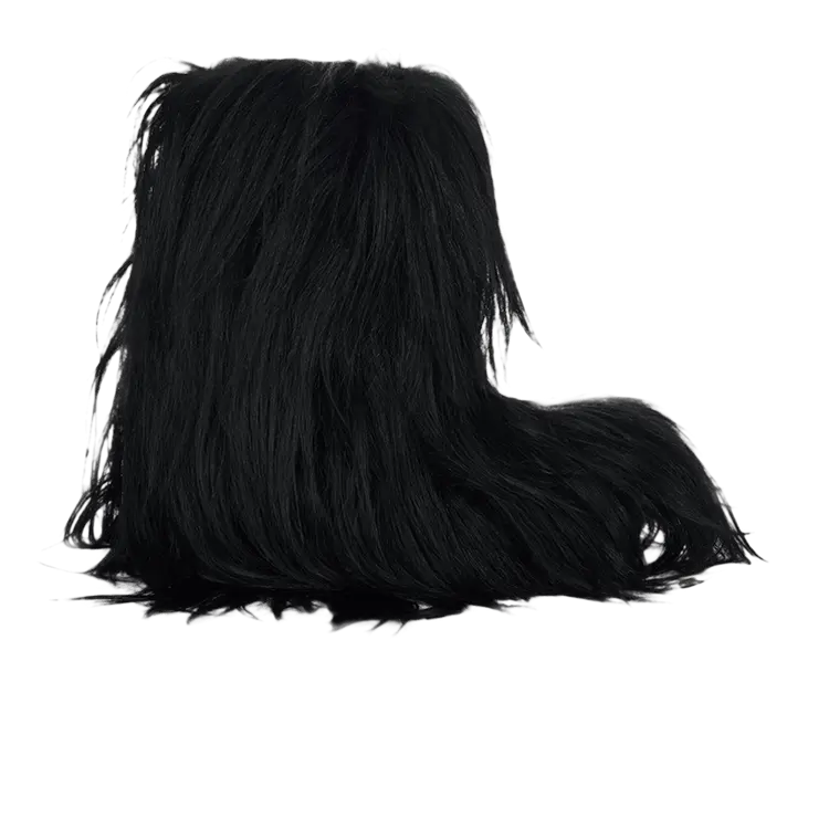 

Кроссовки Rick Owens Porterville Mega Bumper Lunar 'Black Milk Goat Fur', черный