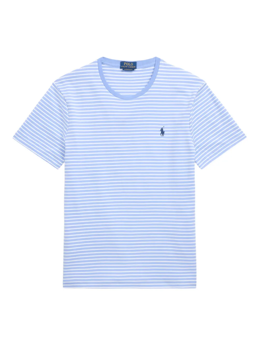 

Полосатая футболка с круглым вырезом POLO RALPH LAUREN, синий