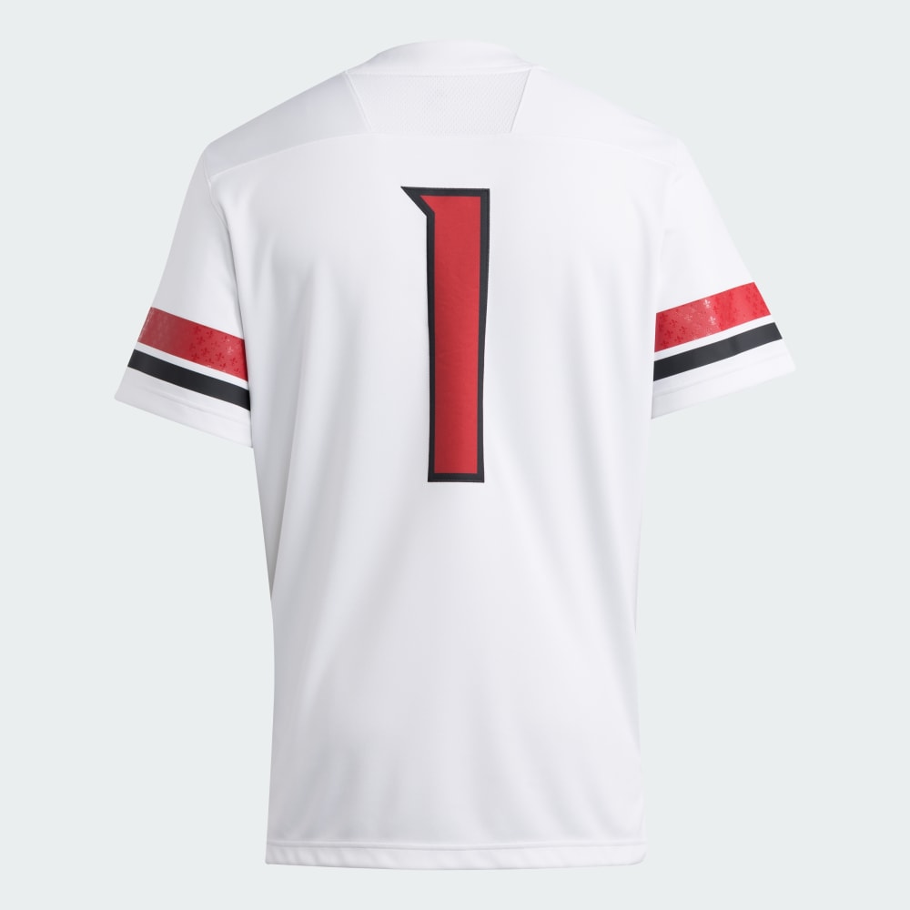 Джерси Adidas Louisville Cardinals Premier Away Football Jersey, белый — фото 2