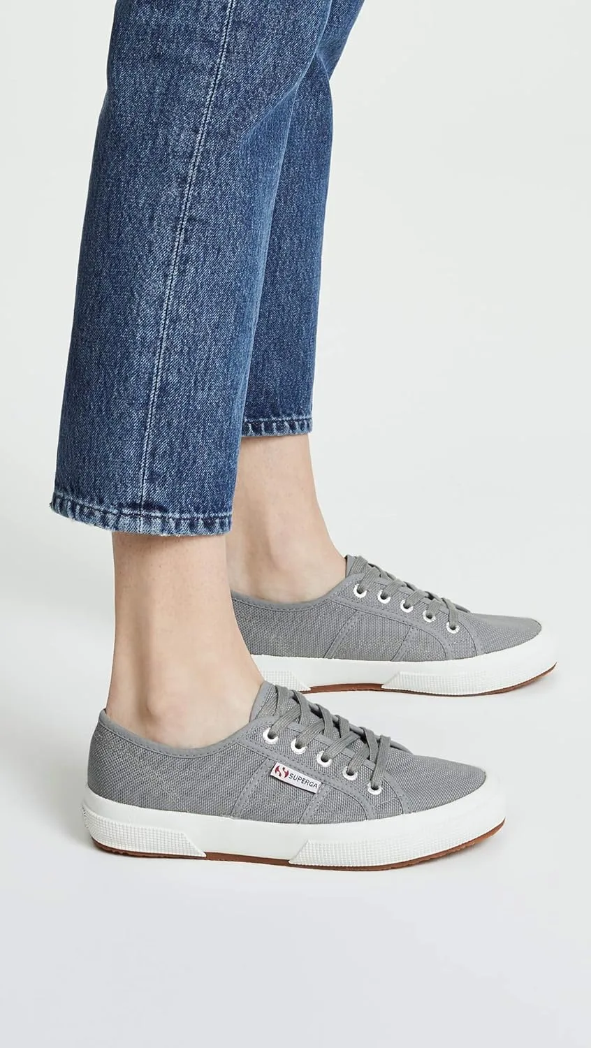Детские кроссовки Superga Unisex 2750-jcot Classic для юных спортсменов, серый — фото 2