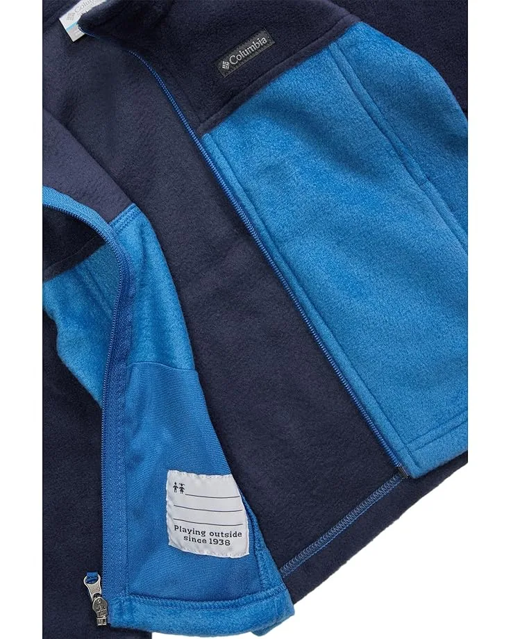 Флис Steens Mt II (для малышей) Columbia Kids, Bright Indigo/Collegiate Navy — фото 2