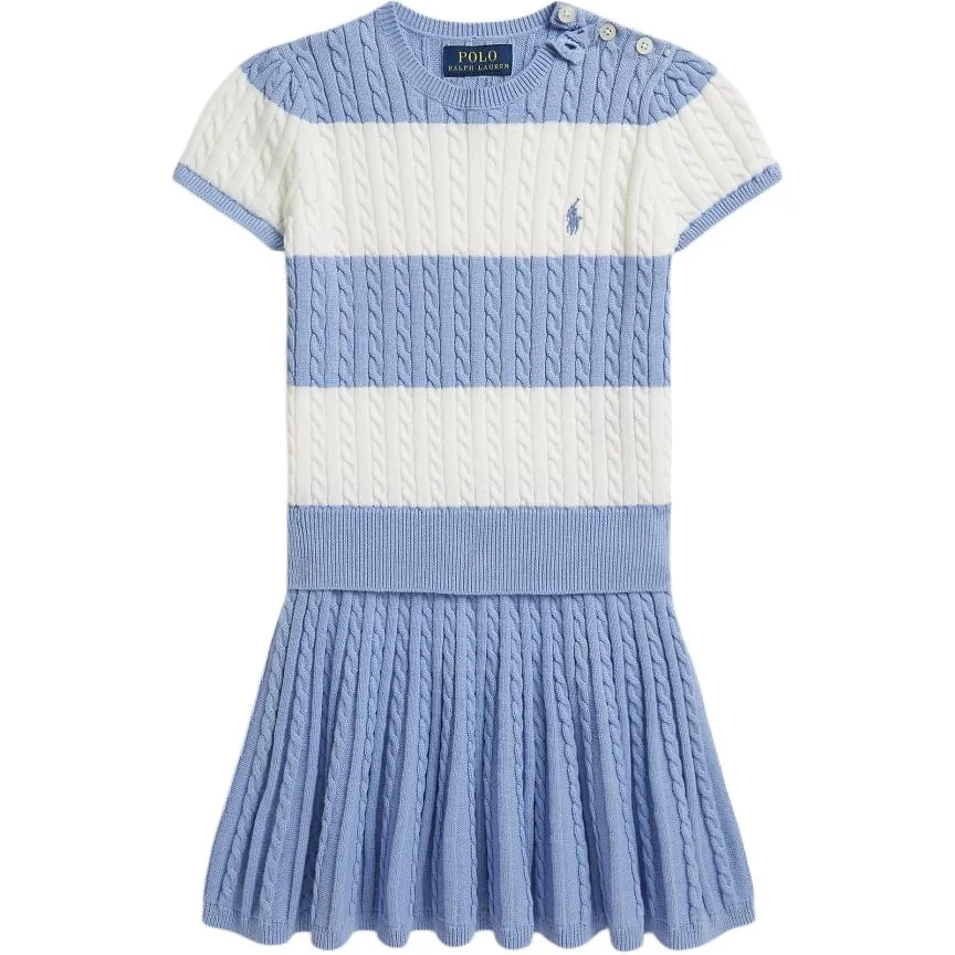 Детский комплект с юбкой Polo Ralph Lauren, синий белый