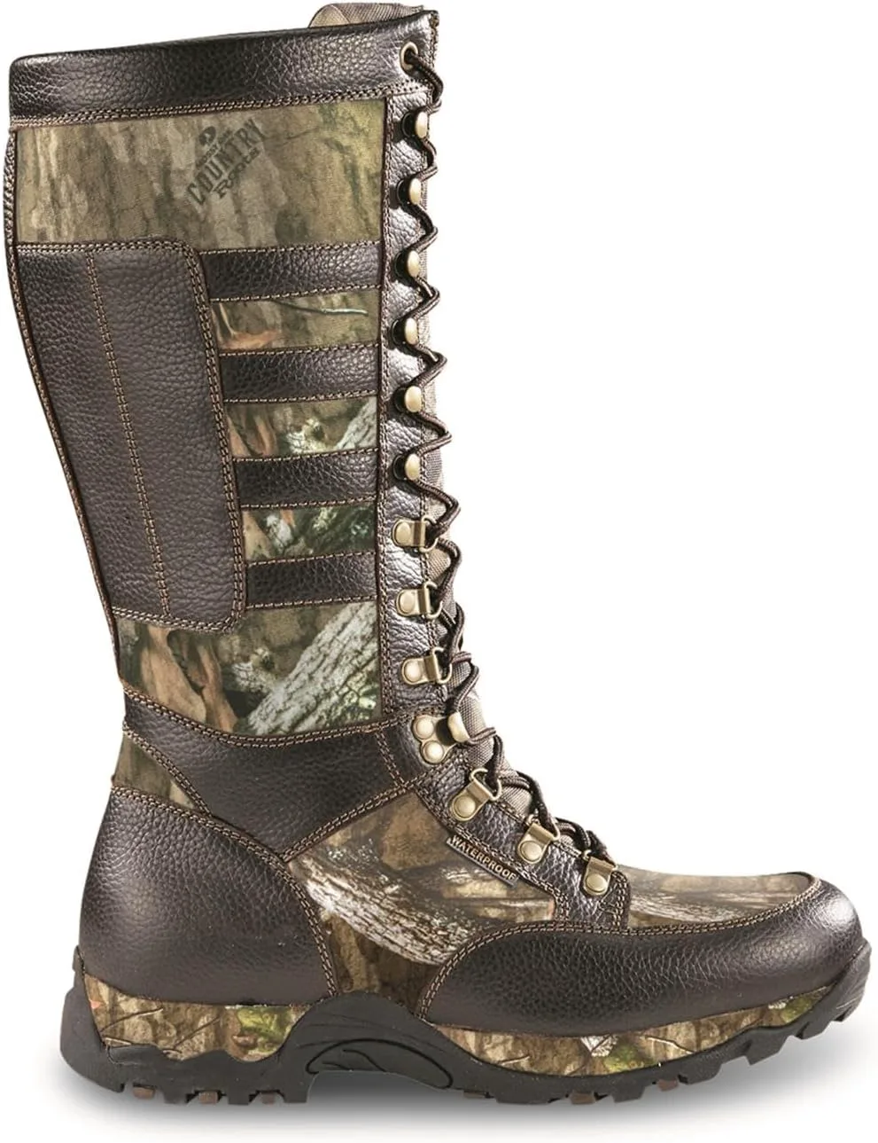 Мужские сапоги Guide Gear Snake, резиновые охотничьи сапоги водонепроницаемые и защищающие от змей — фото 2