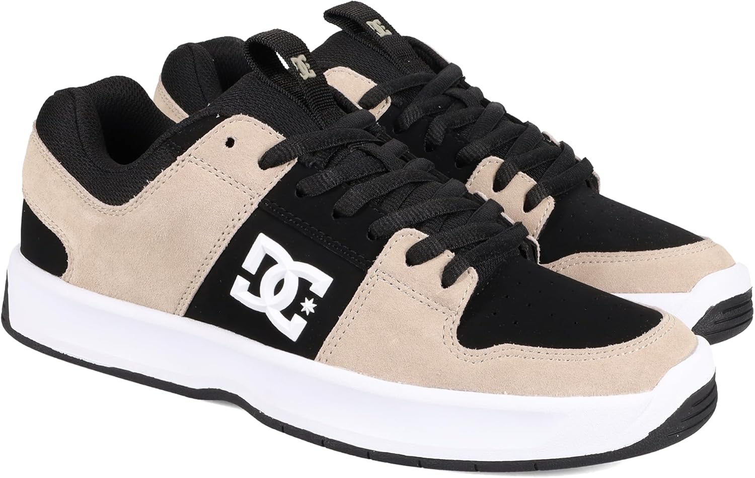 

Мужские повседневные кроссовки DC Heathrow Dc Shoes, белый/черный/бежевый