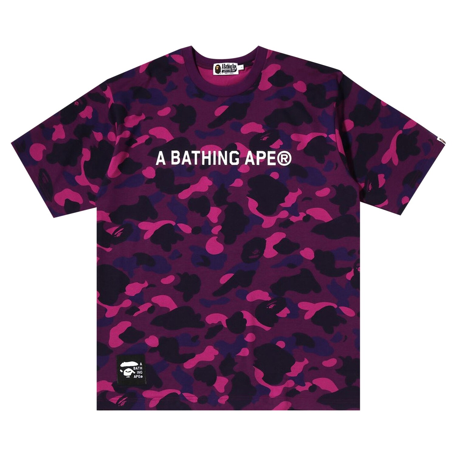 

Футболка BAPE Color Camo Shark Фиолетовый