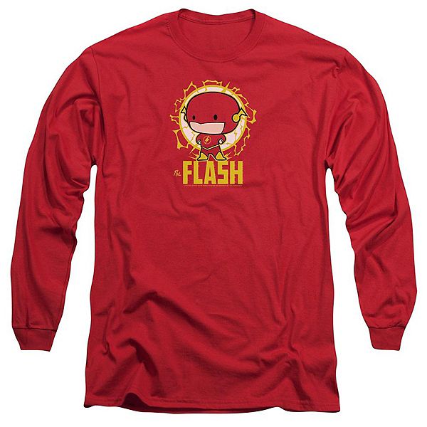 

Футболка с длинным рукавом DC Comics Flash Chibi Licensed Character