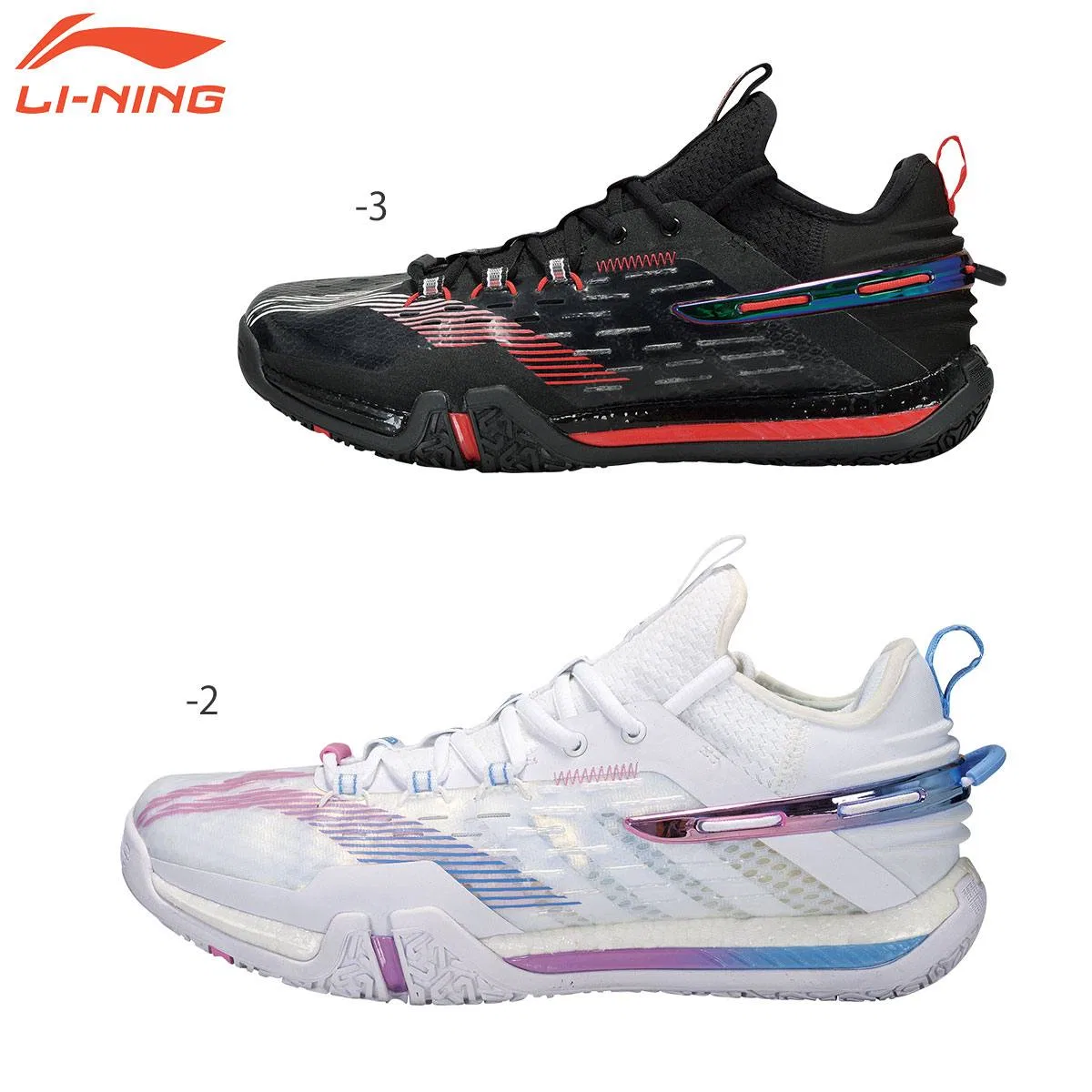 Кроссовки для бадминтона «AYAS032» от Li-Ning, -2 White