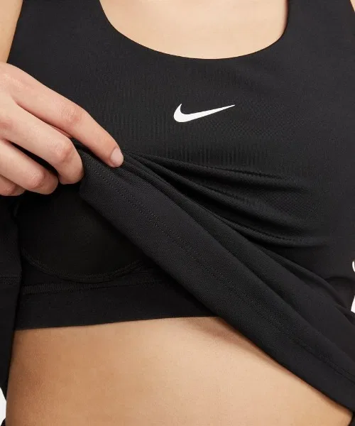 Спортивный бра Nike DF Suish Tank черный — фото 4