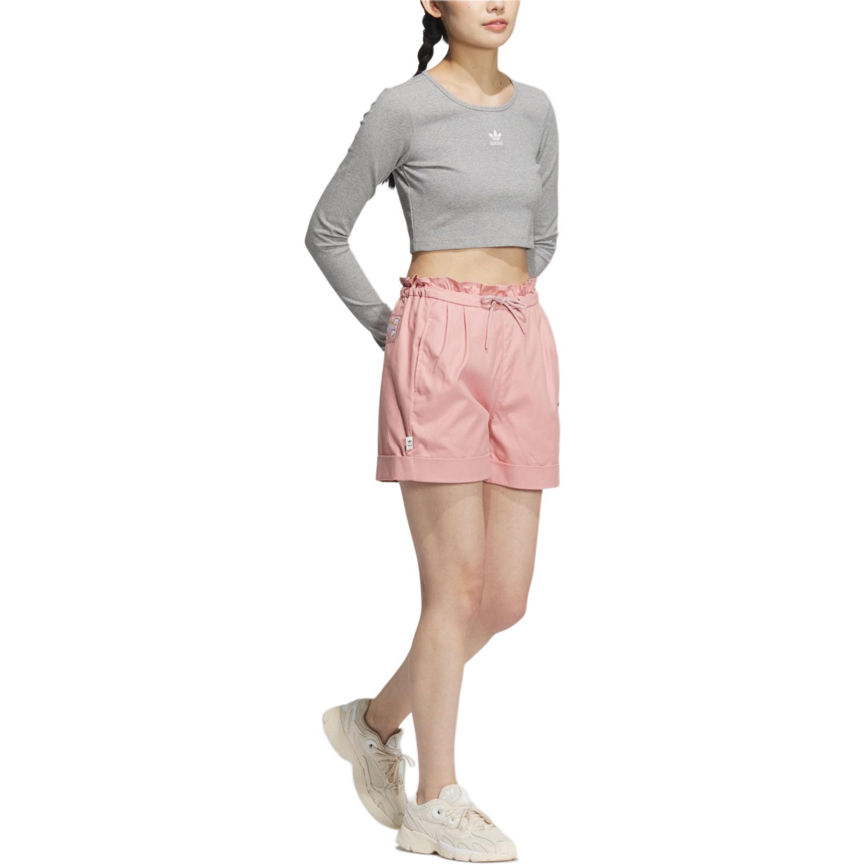 Disney Collaboration HDL SHORTS W повседневные шорты женские Miracle Purple Pink Adidas, розовый — фото 4