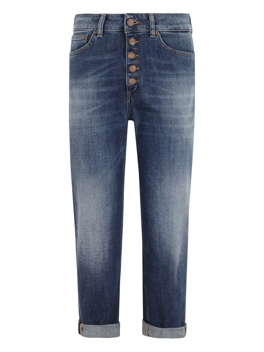 

Джинсы с нашивкой-логотипом Dondup