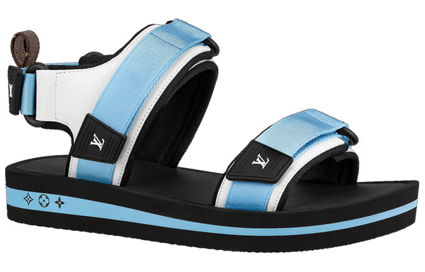 Сандалии arcade sandals 'blue' Louis Vuitton, синий — фото 2