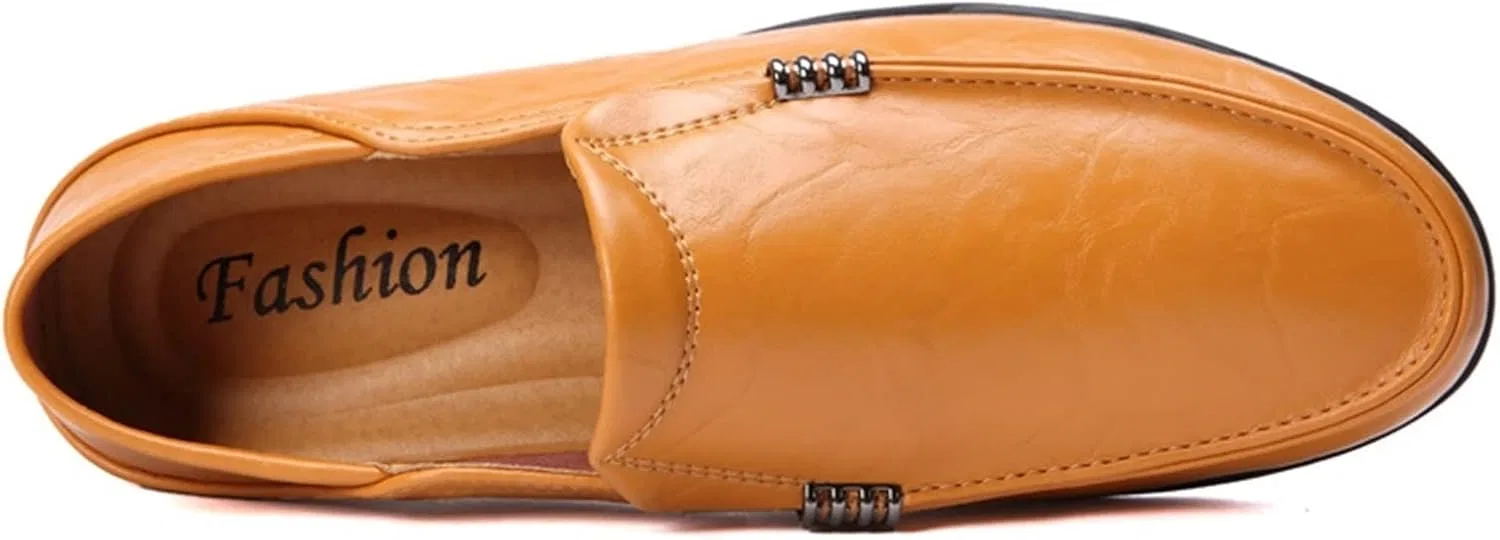 Лоферы Leather Classic Slip On, оранжевый — фото 4