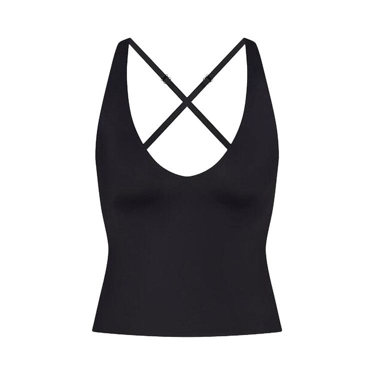 

Топ NikeSKIMS Shine V-Neck Tank, Obsidian