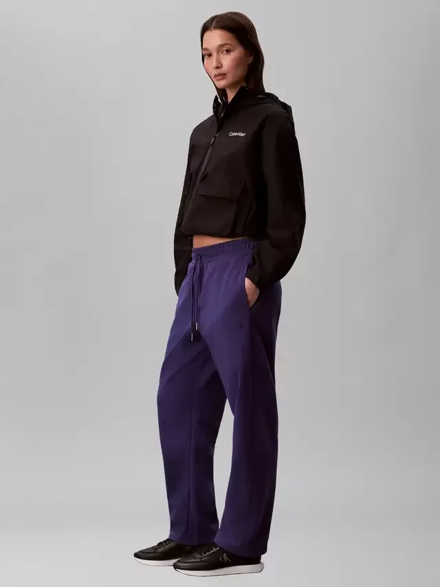 Спортивные брюки Monogram French Terry, стальные балки Calvin Klein — фото 4
