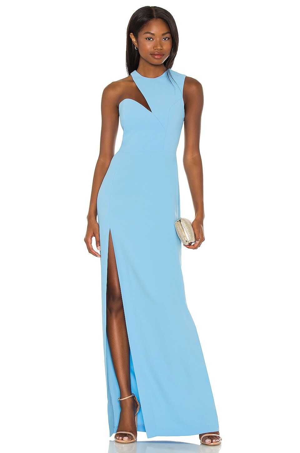 

Платье Amanda Uprichard X REVOLVE Gilda Gown, цвет Pacific