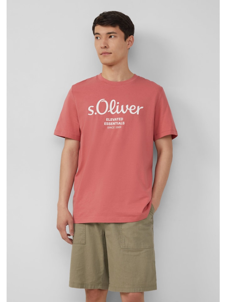 

Футболка s.Oliver, розовый