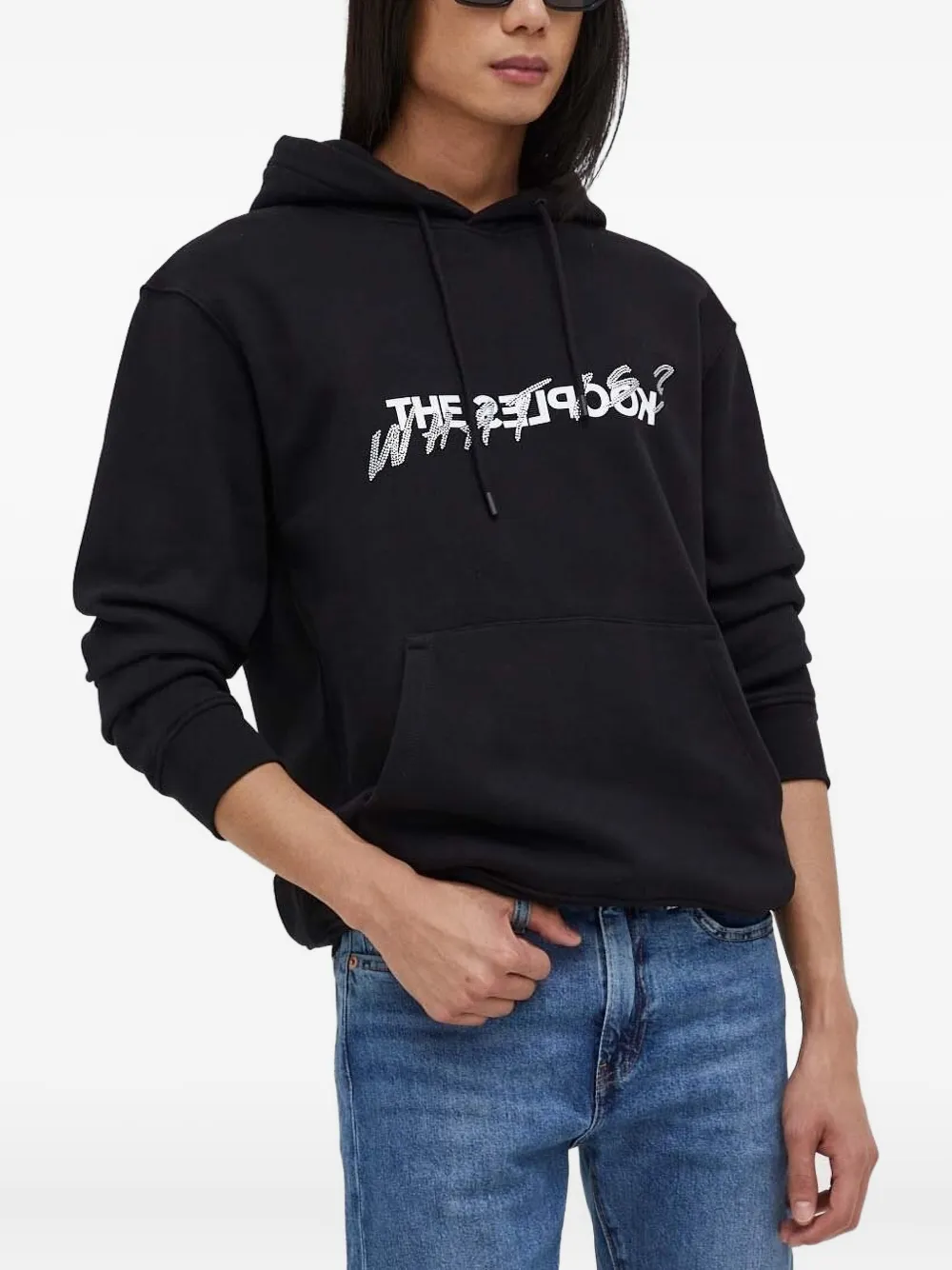 

Худи со стразами The Kooples, черный