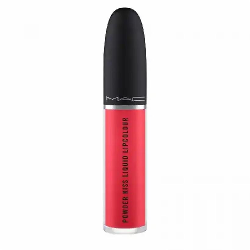 

Жидкая помада Powder Kiss, оттенок Escandalo! MAC