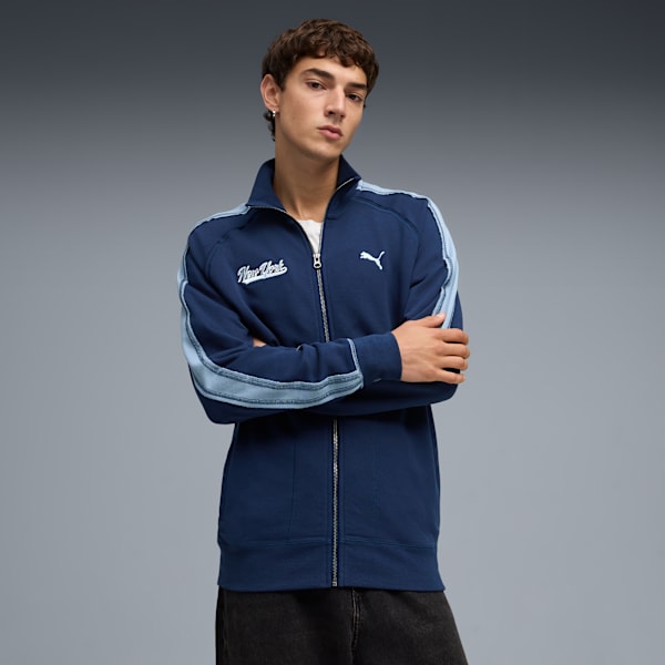 

Мужская спортивная куртка T7 Nyc Puma, синий