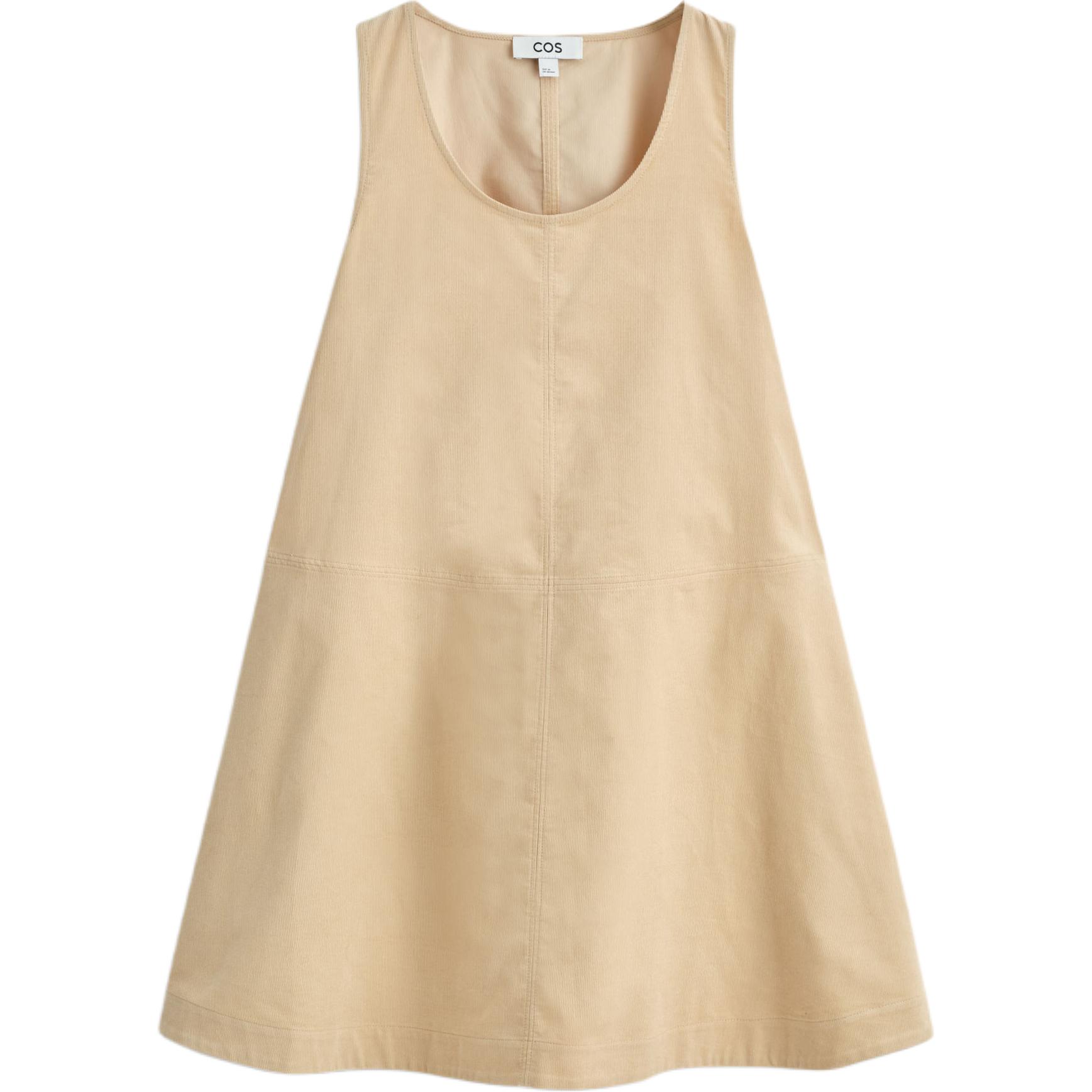 

COS Женские платья без рукавов светлый бежевый