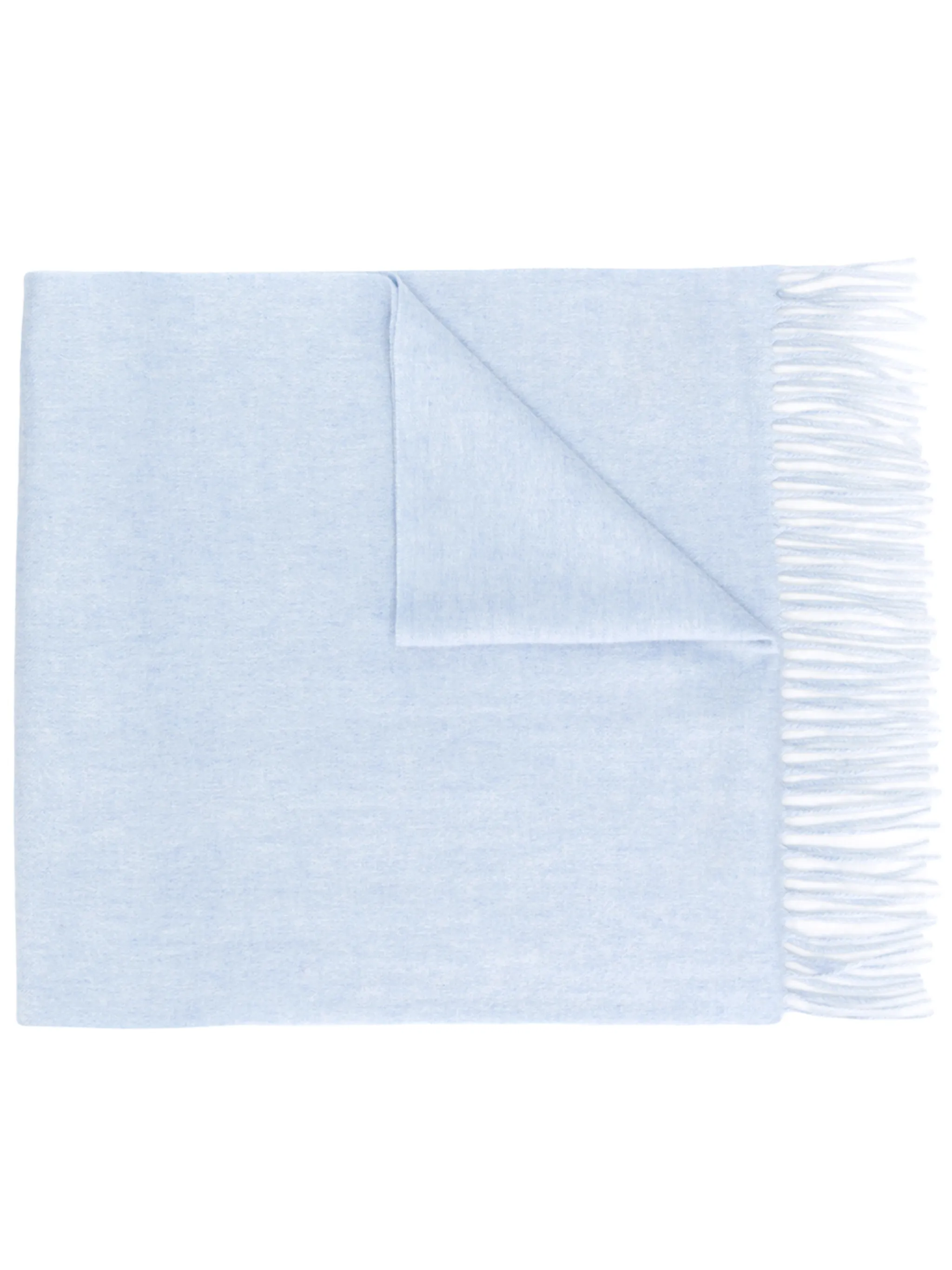 

Широкий шарф тканого дизайна N.Peal, синий