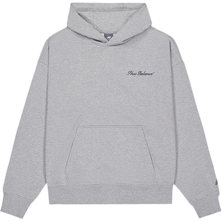 

New Balance Свитшот мужской светло-серый
