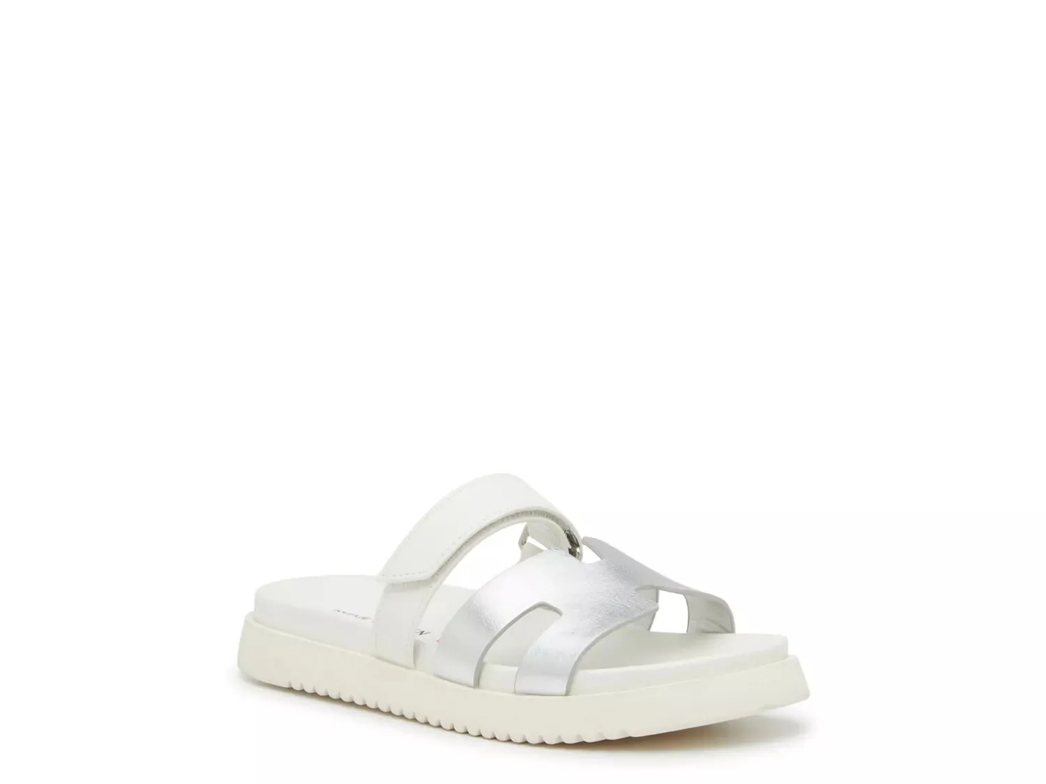 

Сандалии Steve Madden Mayven - детские, белые/серебристые металлики