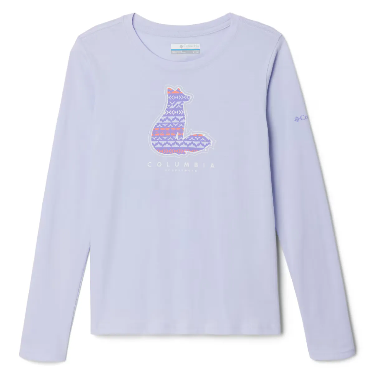 

Футболка Hazeldel Hill LS Graphic Columbia Kids, лиловый