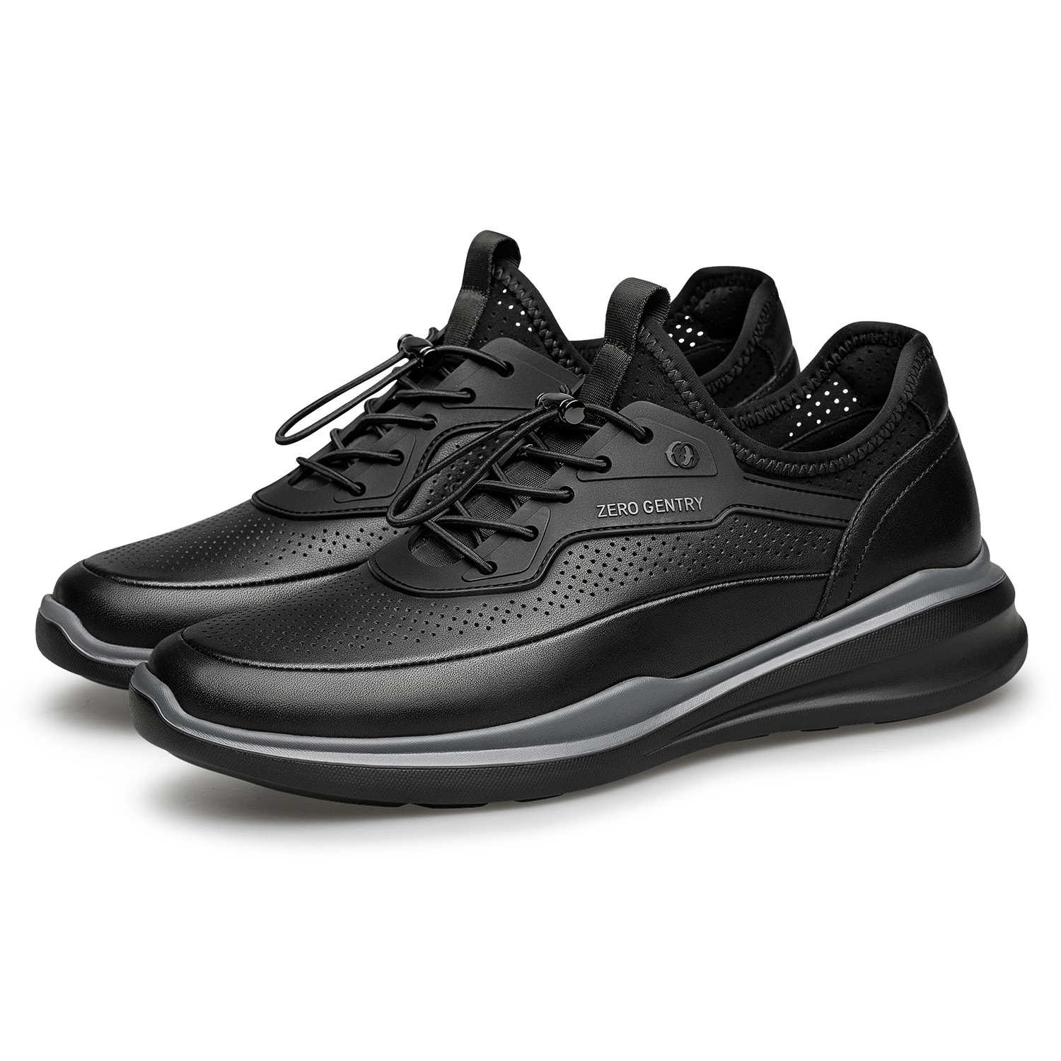 Мужские повседневные кроссовки ZRO Low Top, черные — фото 4