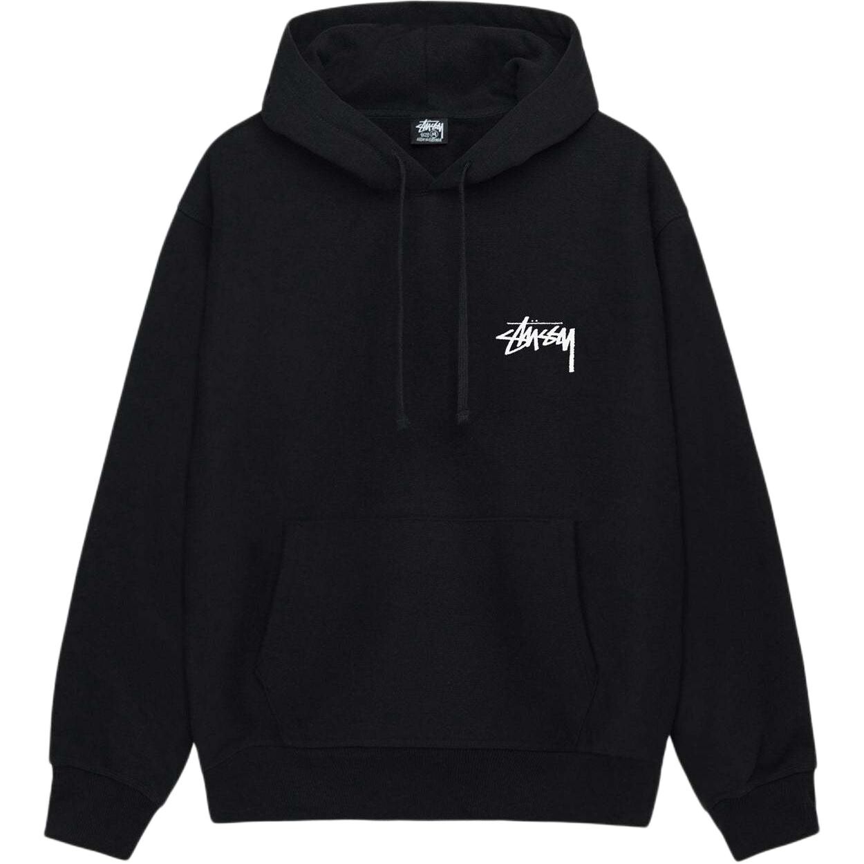 SS24 Толстовка унисекс Stussy, цвет Berry — фото 4