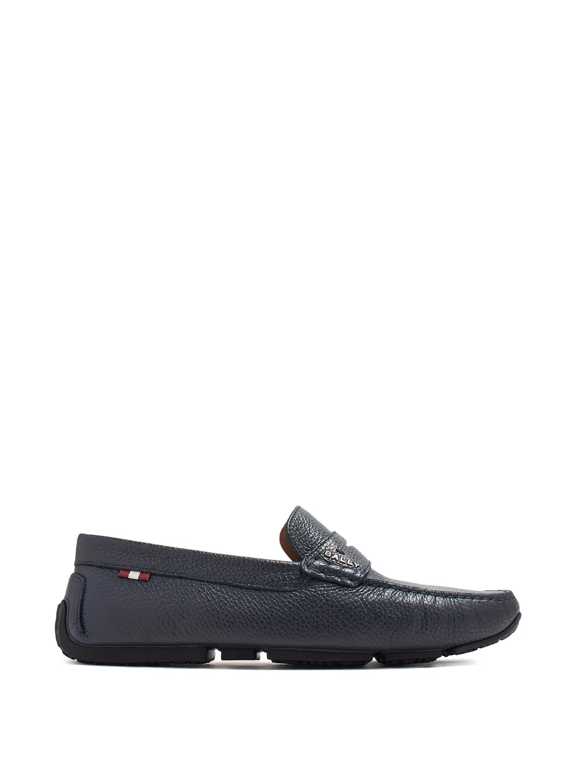Кожаные лоферы Bally, синий