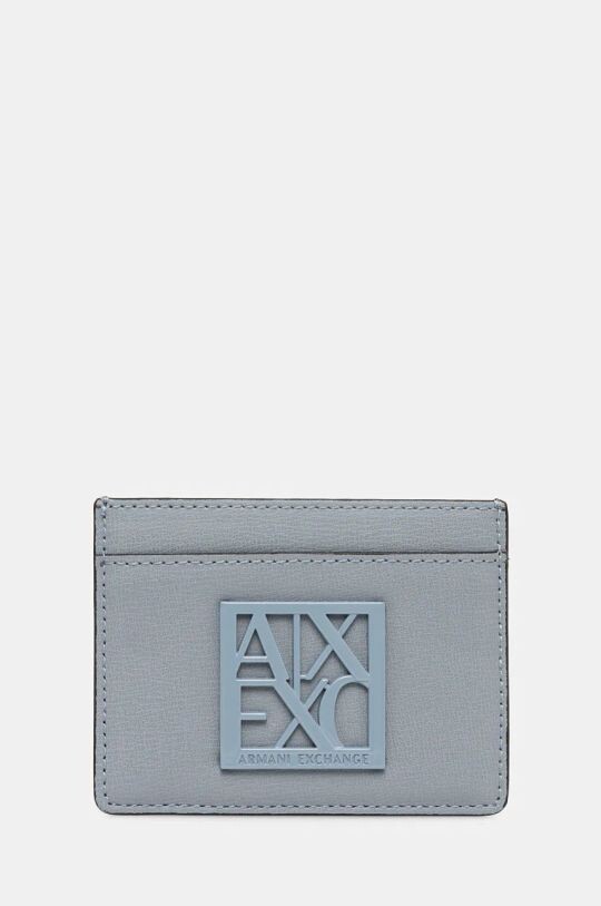 

Чехол для карт Armani Exchange, синий