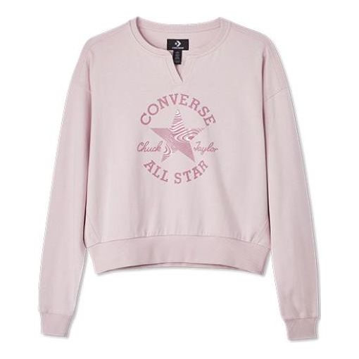 

Свитер chuck taylor patch crewneck sweatshirt 'pink' Converse, розовый
