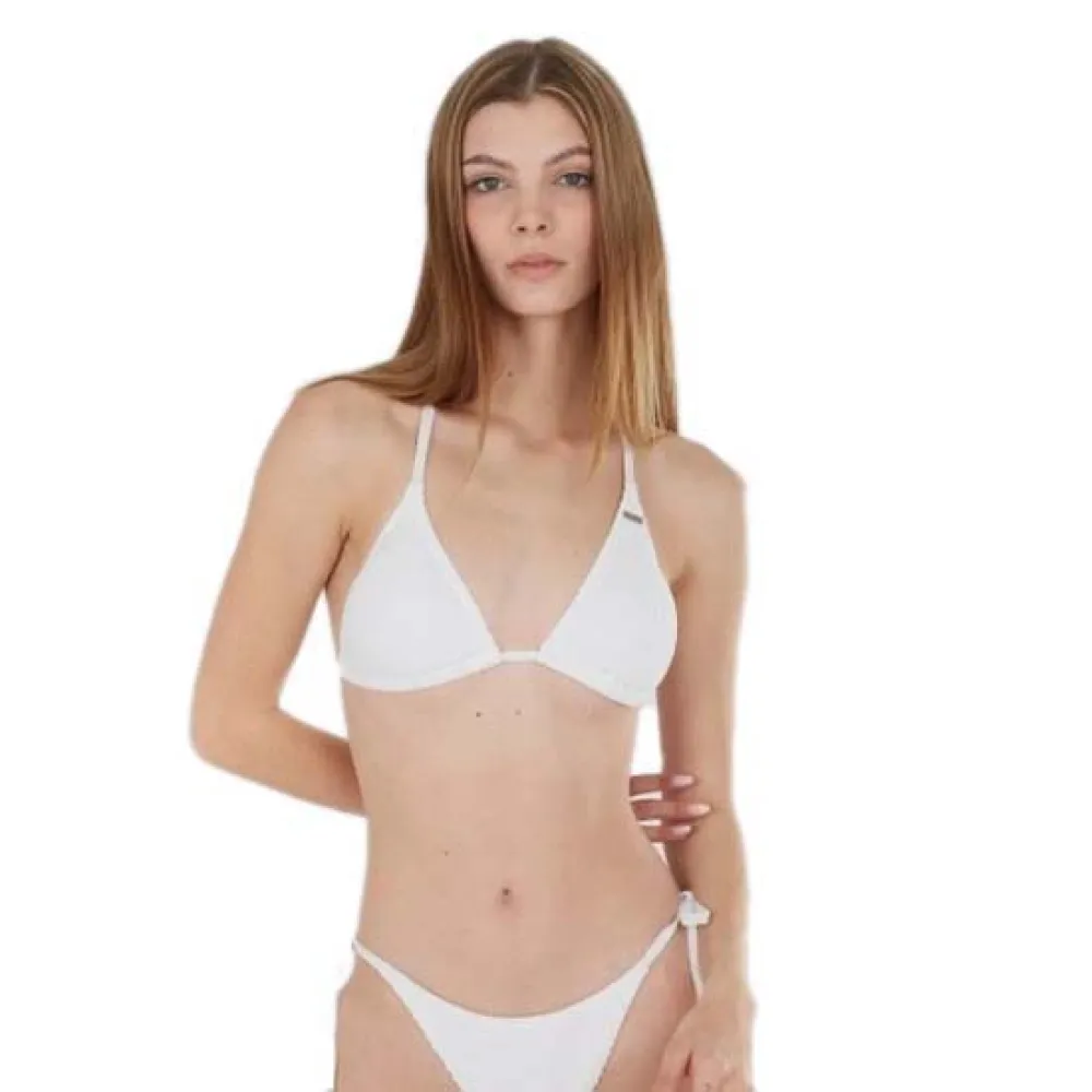 

Топ бикини Fundango Innisfil Triangle Jacquard, белый