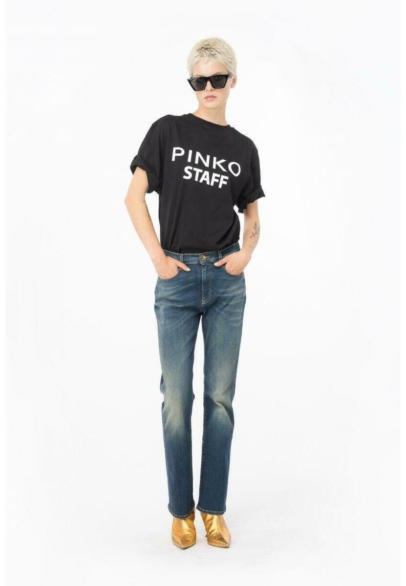 

Джинсы Bootcut Pinko, синий деним