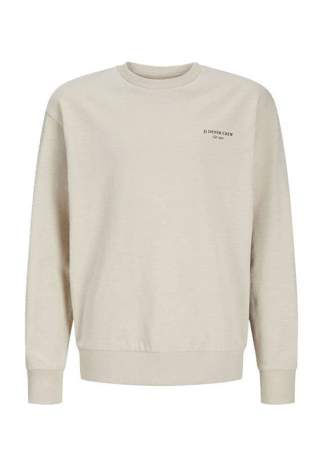 

Детская толстовка с ребристыми манжетами Originals By Jack & Jones, цвет 0 moonbeam