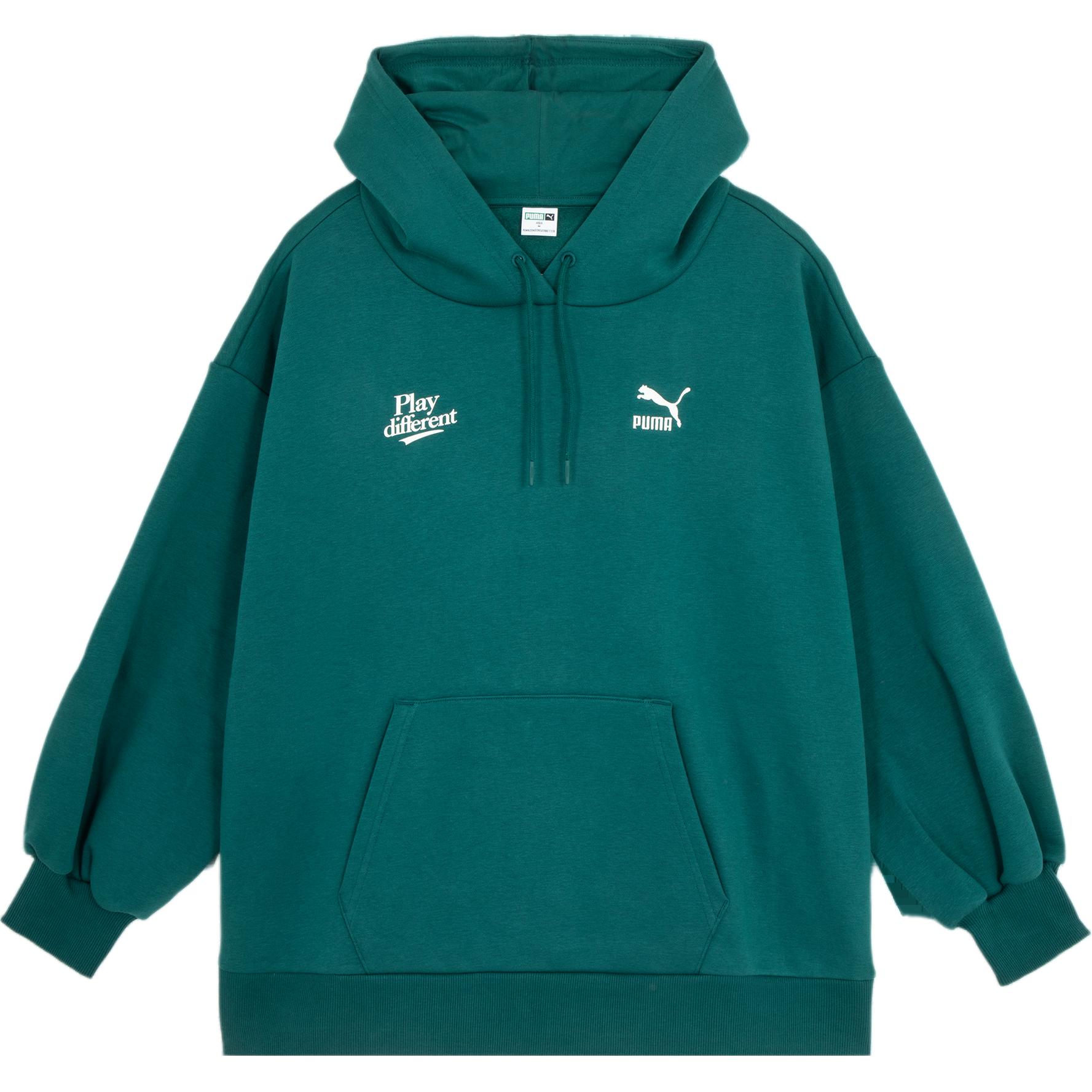 

PUMA Классический худи FL W толстовка Women's Christmas Green