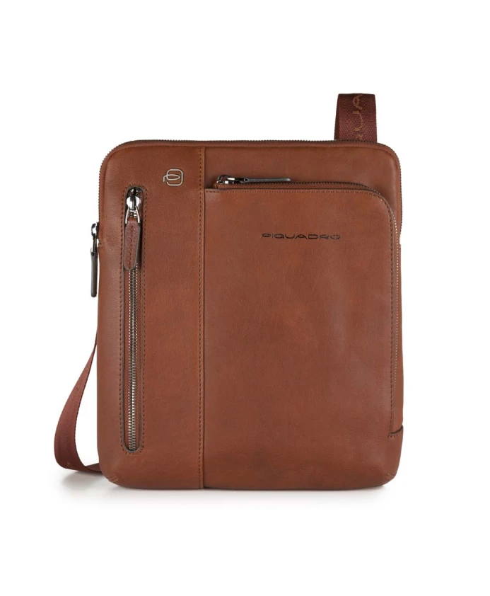 

Наплечная сумка с отделением для iPad Piquadro, коричневый