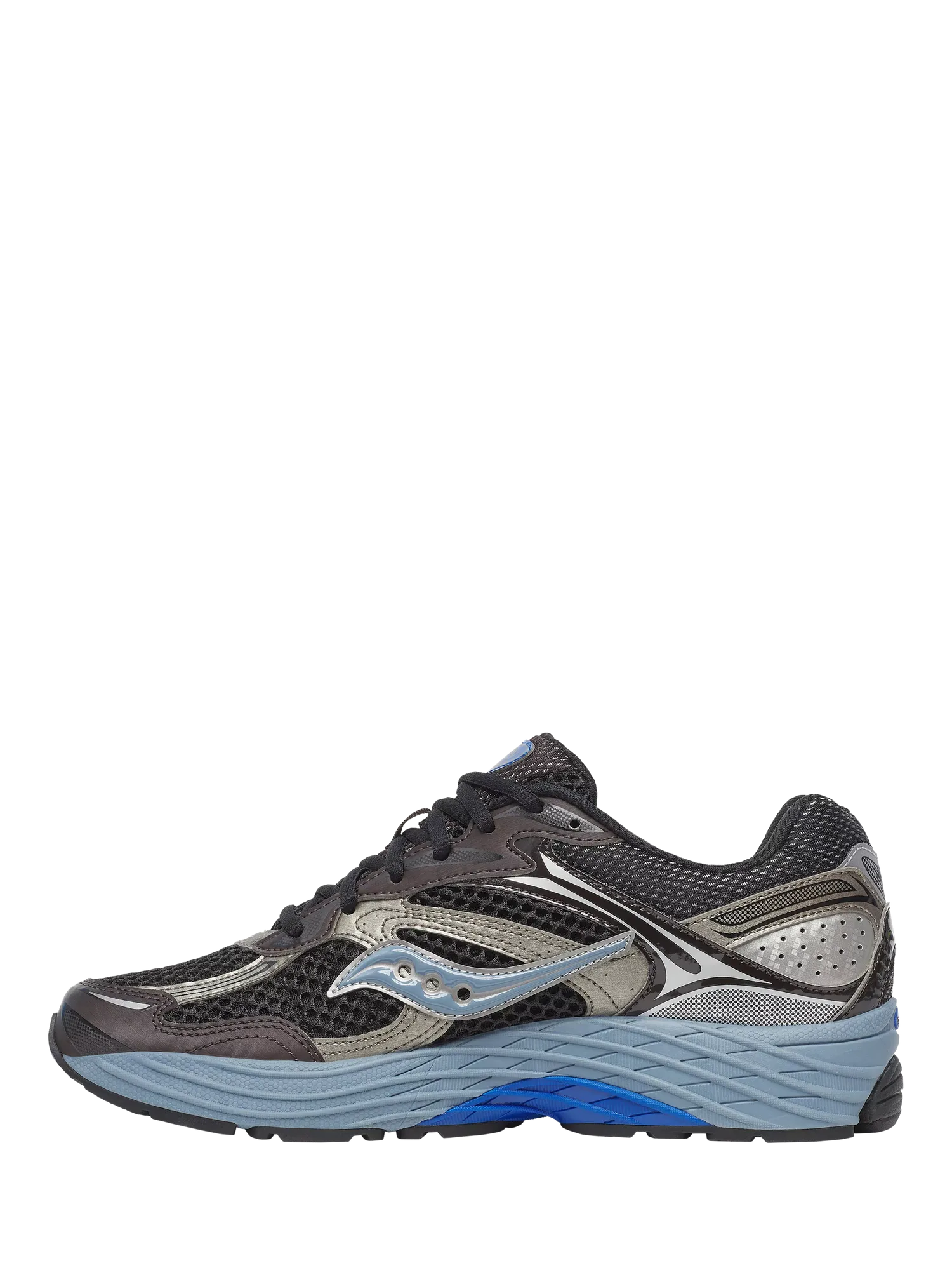 Кроссовки ProGrid Omni 9 на шнуровке, черно-синие Saucony — фото 3