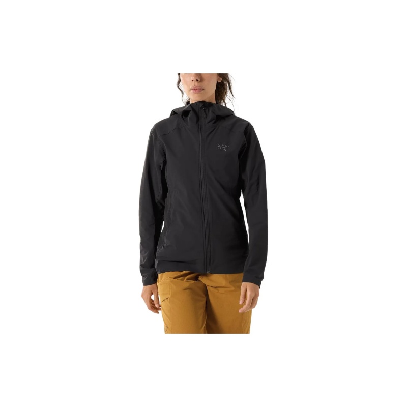 Arcteryx Износостойкая дышащая непромокаемая ветровка с быстрой сушкой унисекс, Black — фото 2