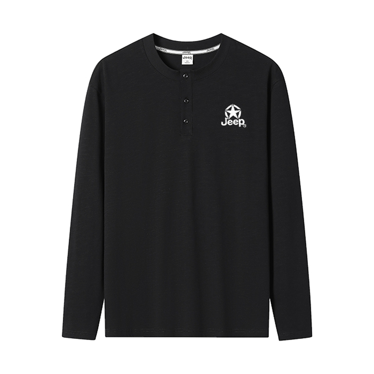 

Футболка мужская с круглым вырезом Moderate Jeep, черный