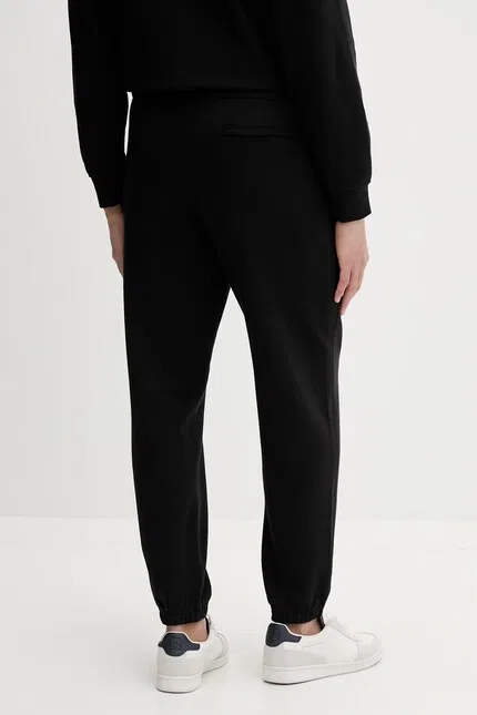 Спортивные штаны из хлопка Calvin Klein, черный — фото 3