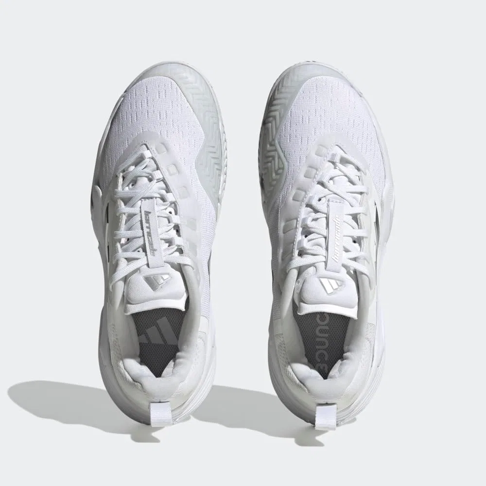 Кроссовки теннисные adidas, белый/серебристый металлик/серый — фото 4