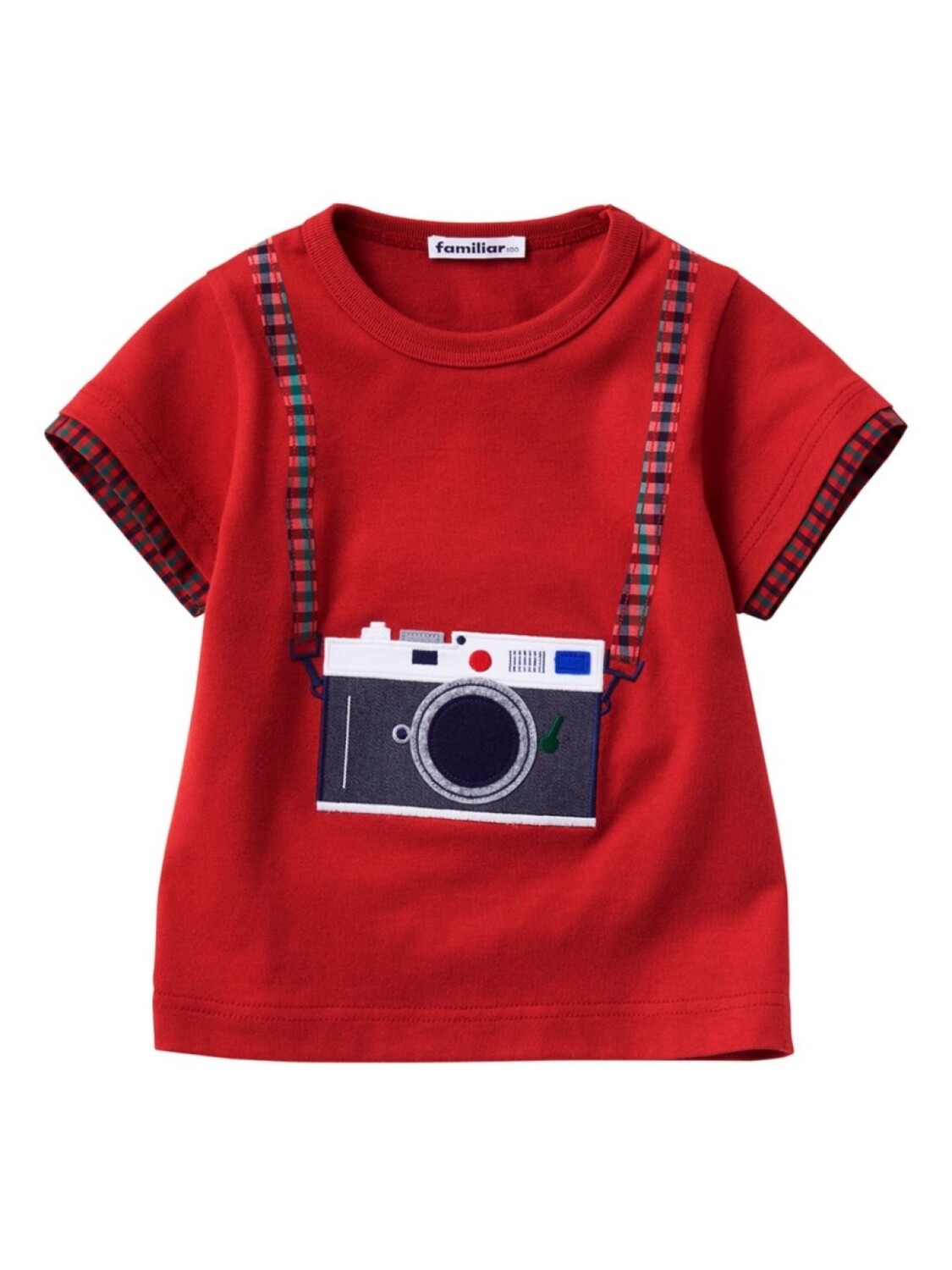 

Футболка с вышивкой Familiar, красный