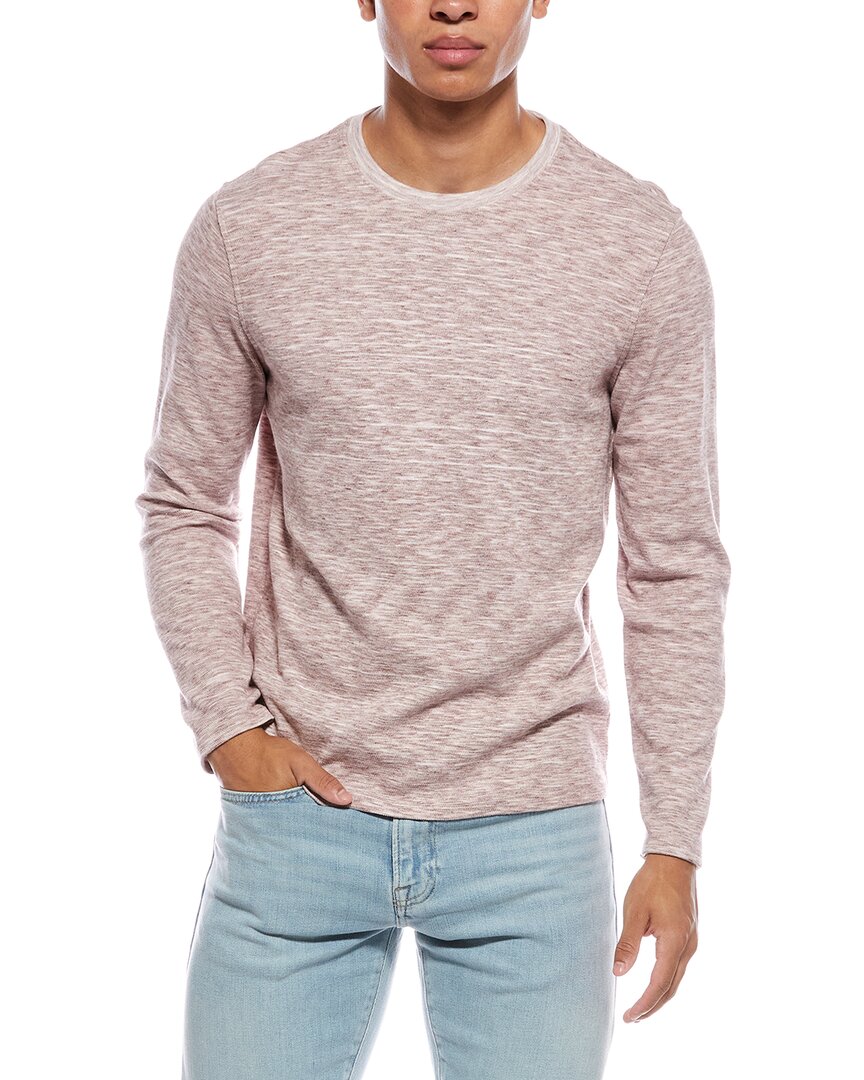 

Футболка Vince Space Dye, красный